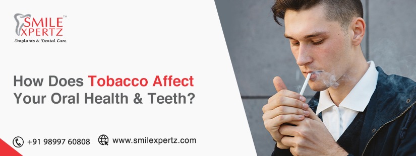Tobacco affect on teeth